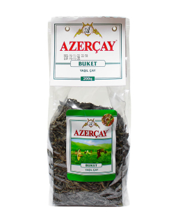 Чай зеленый Azercay Buket Классический, 200 г (пластиковый пакет) - фото