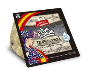 Сир VIVA ІСПАНІЯ з ТРЮФЕЛЕМ 150 гр TM Garcia Baquero - фото