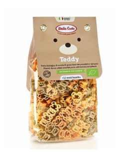 Макарони DALLA COSTA BIO, Baby Teddy  tricolor 200 г - фото