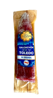 Ковбаса сиров'ялена сальчичон Espana Salchichon Toledo 260 г - фото