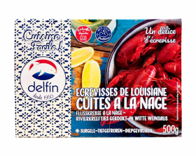 Варені раки у вині 40/60 500 гр ТМ "Delfin" - фото