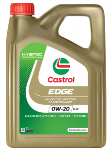 CASTROL EDGE 0W-20 LL IV 4L,моторні оливи - фото