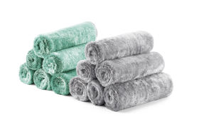 Cерветки з мікрофібри Twist  Fantasti Clean FTCLGSHR1616GRGY - фото