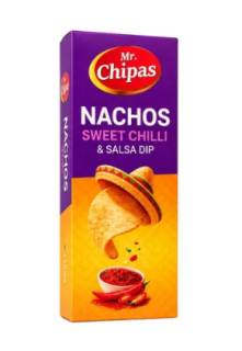 Начос Mr. Chipas Sweet Chilli з соусом сальса, 70 г - фото