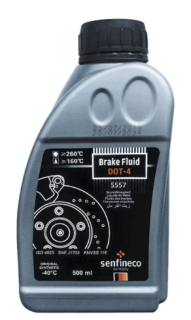 Гальмівна рідина Senfineco DOT 4, 500 мл - фото