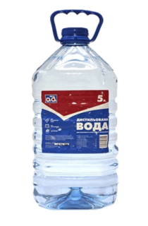 Вода дистильована AD 5л - фото