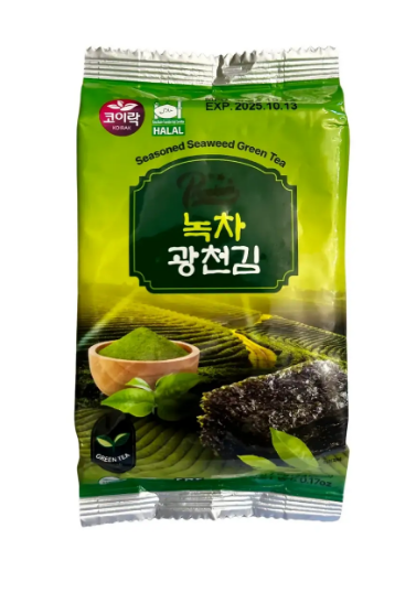 Норі снек зі смаком зеленого чаю (5г) - фото