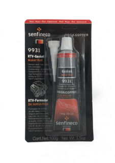 Герметик силіконовий червоний RTV Silicone - фото