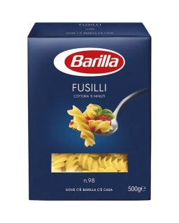 Макароны BARILLA 98 FUSILLI спираль, 500г - фото
