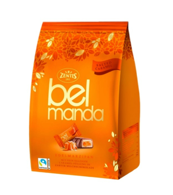 Марципан солона карамель 105гр ТМ Zentis - фото