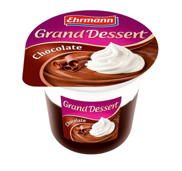 Шоколадний десерт Grand від TM Ehrmann, 4,9%, 190 г - фото