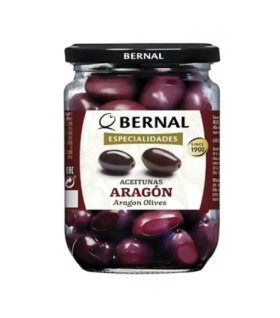 Оливки  Bernal в"ялені Aragon 250 г. скло 12/шт. - фото