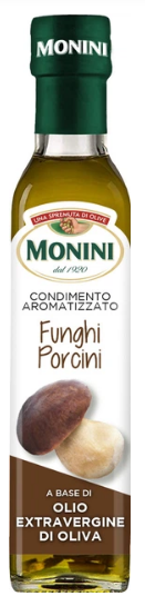 Оливкова олія з білими грибами Monini Extra Vergine 250 мл - фото