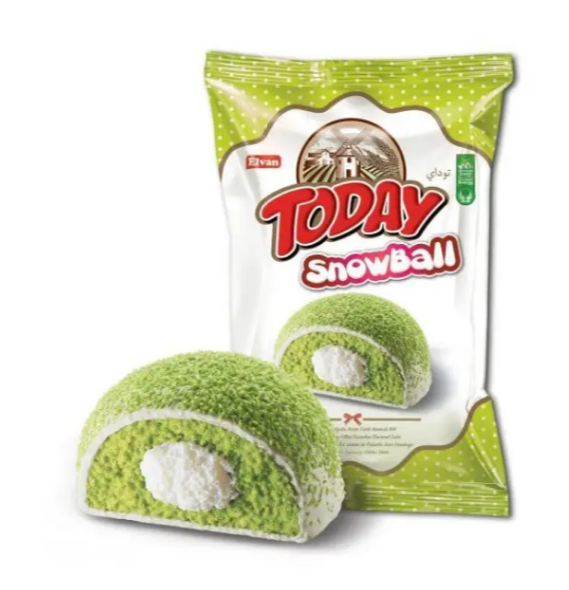 Тістечко “TODAY SNOWBALL” з фісташковою начинкою, 40 г - фото