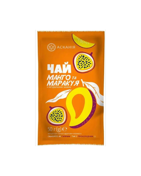 Чай фруктово-медовий "Манго та маракуя" Асканія, 50 г - фото