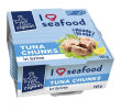 Кусочки тунца в рассоле "I love seafood", 145г ТМ Zigmas - фото №2