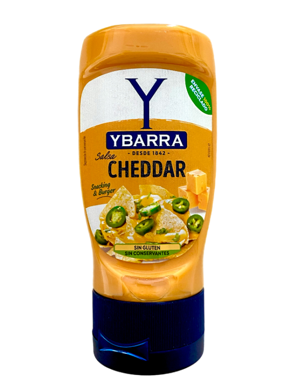Соус Ybarra Salsa Cheddar Чеддер 250 мл - фото