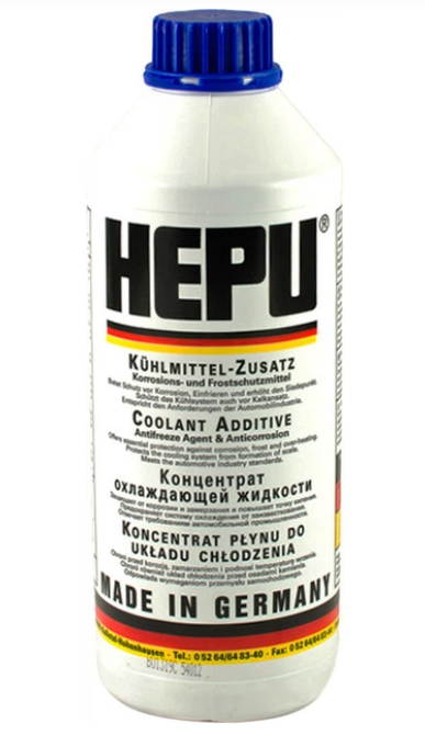 Концентрат охолоджуючої рідини HEPU P999, 1.5 л - фото