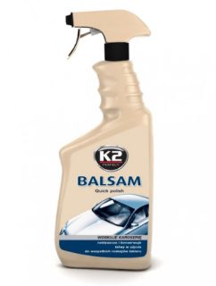 Поліроль для кузова K2 BALSAM силіконове молочко 700 мл з розпилювачем K010M - фото