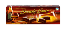 Цукерки праліне з бренді Maitre Truffout 200 г - фото