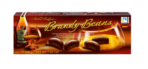 Конфеты пралине из бренди Maitre Truffout 200 г - фото