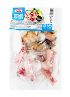 Морський коктейль свіжоморожений, вакуум, 200 г Vici - фото