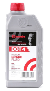 Гальмівна рідина Brembo DOT 4, 500 мл - фото