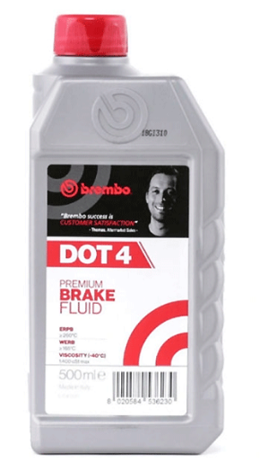Тормозная жидкость Brembo DOT 4, 500 мл - фото