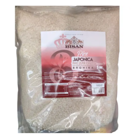 BISAN Рис Японіка (для суші) 5кг - фото