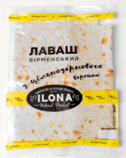 Лаваш цельнозерновой Илона 230 г - фото