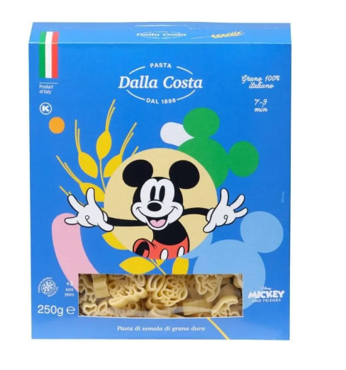 Макароны DALLA COSTA Disney Cars 250г 15шт/ящ - фото