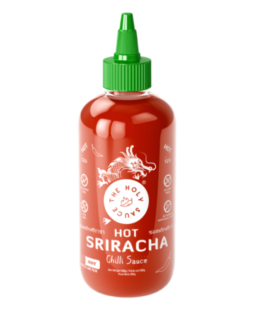 Соус The Holy Sauce Sriracha Chilli Sauce Hot, 255мл, 8 шт/ящ - фото