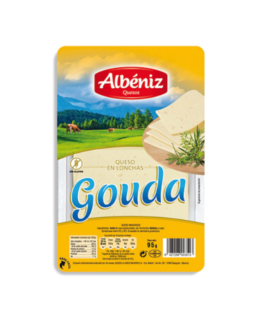 Сир Гауда 45% 65 гр TM"Albeniz" - фото