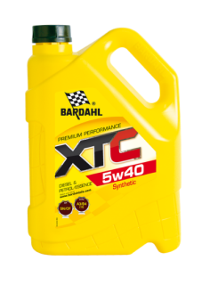 Моторное масло BARDAHL XTC 5W-40, 5 л — синтетическое, арт. 36163 - фото