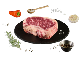 Говядина стейк Нью-Йорк на кости Dry-aged - фото