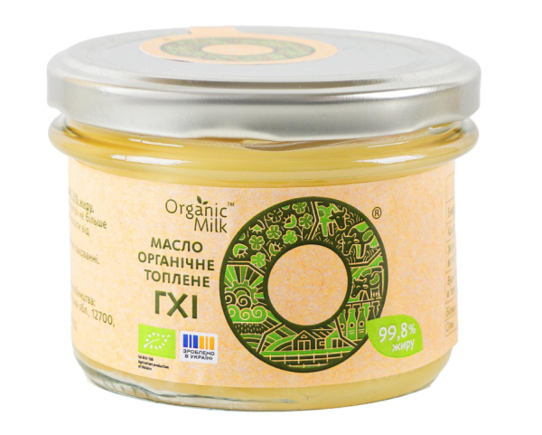 Масло топлене органічне Organic Milk ГХІ 99,8% 160г - фото