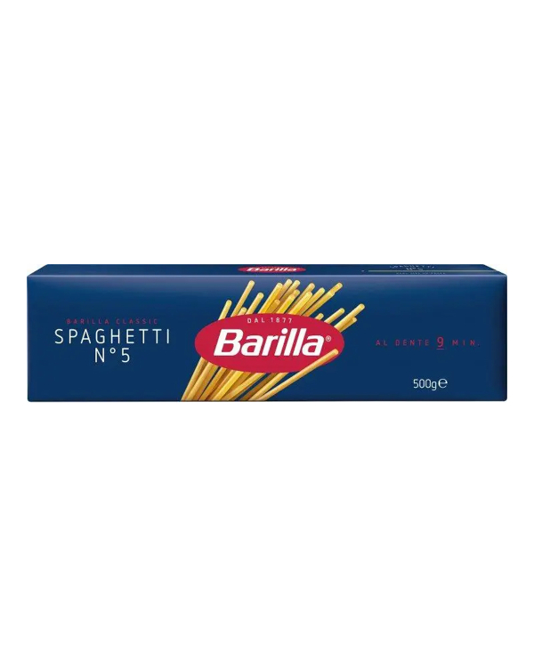 Макароны BARILLA 5 SPAGHETTI 500г - фото