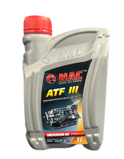 Трансмісійна рідина NAC ATF 3D Dexron III, 1 л - фото