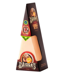 Сыр твердый Джюгас 40% Mild, 12 мес. 180 г - фото