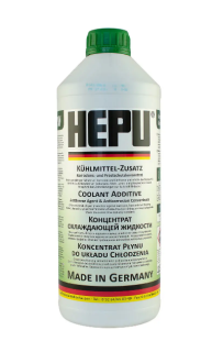 Концентрат охолоджуючої рідини HEPU P999 GRN (зелений), 1.5 л - фото