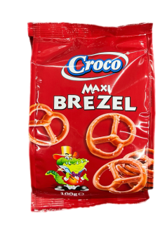 CROCO MAXI BREZEL снек крендель 100 г - фото