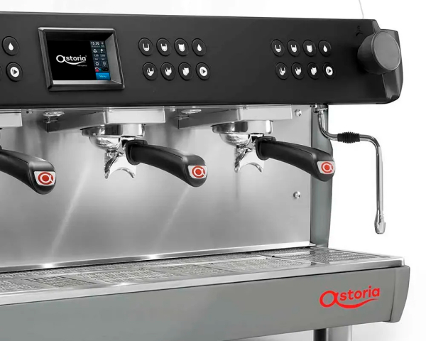 Професійна двопостова кавоварка Astoria Plus4You Advantage SAEP, біло-сіра - фото №2