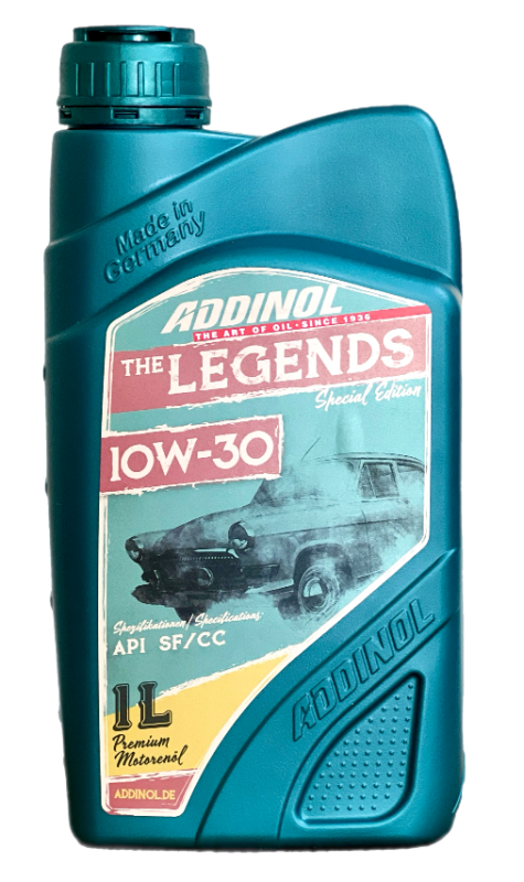 Моторна олива ADDINOL LEGENDS SAE 10W-30, 1 л - фото