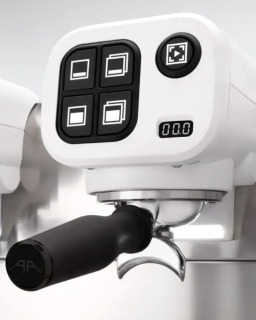 Двухпостовая профессиональная кофемашина Astoria AB200 SAE 2GR, белая, с дисплеем - фото №3