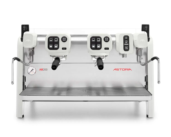 Двопостова професійна кавомашина Astoria AB200 SAE 2GR, біла - фото №2