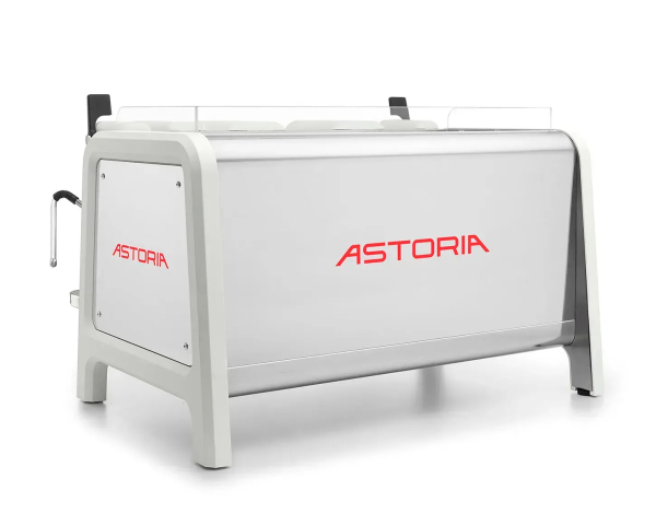 Двопостова професійна кавомашина Astoria AB200 SAE 2GR, біла, з дисплеєм - фото №8