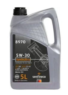 Моторна олива Senfineco SynthUltra 5W-30 (LLIII), 5 л - фото