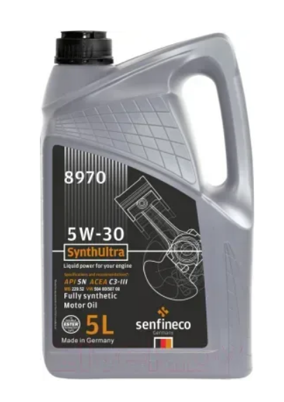 Моторна олива Senfineco SynthUltra 5W-30 (LLIII), 5 л - фото