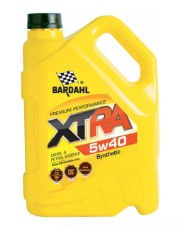 Моторна олива BARDAHL XTRA 5W-40, 5 л — синтетична, арт. 34123 - фото