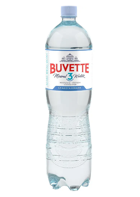 Вода Buvette слабогазована 1,7 л - фото